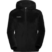 Mammut - Pile morbido e caldo in Polartec High Loft - Innominata ML Hooded Jacket Women Black - Taglia XS - Nero