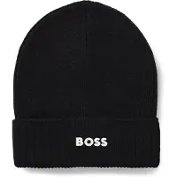 BOSS Cappello in maglia con logo