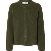 Selected Cardigan Donne Verde XL
