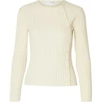 Selected Top A Maglia Donne Beige L