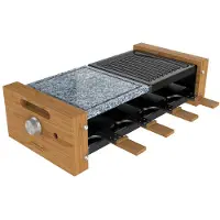Cecotec Raclette in legno Cheese&Grill 8400 Wood MixGrill