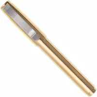 Big Idea Design Base Line Capped Pen BS-CA-BS Brass, everyday carry penna