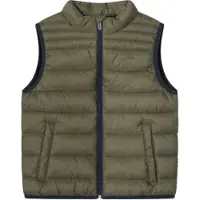 Pepe Jeans per ragazzo. PB4000005 Gilet verde Ahron (16Años= 176cm), Casual, Poliamide, moda per bambini