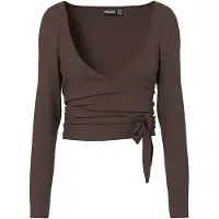 Pieces Top | Marrone | L