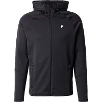 Peak Performance - Pile tecnico e traspirante - M Rider Essentials Zip Hoodie Black - Taglia L - Nero
