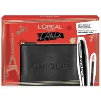 L'Oréal paris Set Trucco Occhi Kajal Nero 1,5 g + Mascara Mega Volume Collagene Waterproof 9 ml — Kit trucco occhi