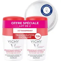 VICHY Cofanetto Antitraspiranti a Sfera Détranspirant Intensif 72H 2x50 ml — Set deodoranti