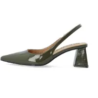 Bianco Biamaralyn Tacco Scultoreo Slingback