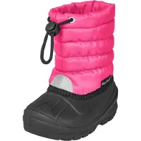 Playshoes Boots da neve rosa / nero