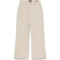 Timberland Women's Washed Corduroy Wide-Leg Pants Pantaloni tempo libero Donna (33 - Length: 32'', beige)