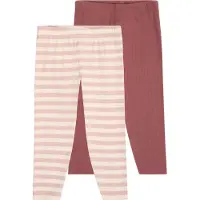Minymo Kid's Leggings (2-Pack) Leggings Bambini (80, fuchsia)