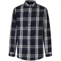Pepe Jeans per uomo. PM3090824 Camicia blu navy Codar (XXL), Casual, Cotone, Manica lunga