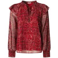 Pepe Jeans per donna. PL3051270 Camicetta del Mar Rosso (M), Casual, Cotone, Manica lunga