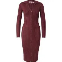 Guess Marciano GUESS Ls Vn Rib Miranda Sw Pure Choco Taglia: L | Maxi abiti Outlet | Donna