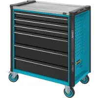 Hazet Carrello portautensili L959 x P518 x A1020 mm, 6 cassetti, lamiera d'acciaio,