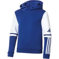 Adidas Felpa sportiva blu / bianco