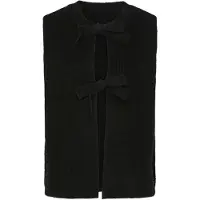 Pieces Gilet A Maglia | Nero | XS