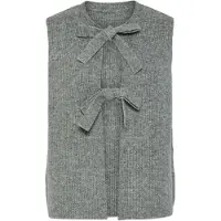 Pieces Gilet A Maglia | Grigio | XL