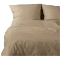 L'essentiel Maison , Beige, Set copripiumino Ranforce king size (FR), Beige, 100 % COTONE RANFORCE, 240 x 220 cm