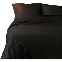 L'essentiel Maison , Nero, set di biancheria da letto, nero, 100 % COTONE RANFORCE, 240 x 220 cm