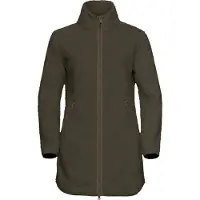Jack Wolfskin Women's High Curl Coat Giacca in pile Donna (XXL, olivia)