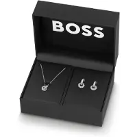 BOSS Live Precious 1570198 steel jewelry set (Collana, Orecchini)