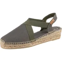 Toni pons Espadrillas grigio / verde scuro