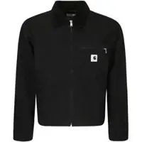 Carhartt WIP - Giacca isolante - W' Og Detroit Jacket Black / Black Rinsed per Donne in Cotone - Taglia M - Nero