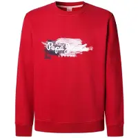 Pepe Jeans per uomo. PM5800026 Felpa rossa Trey (L), Rosso, Casual, Cotone