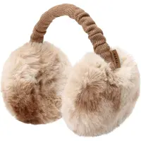 Barts Women's Fur Earmuffs Scaldaorecchie Donna (One Size, beige)