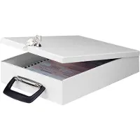 Wedo 102 1537 Cassetta portadocumenti DIN A4 con impugnatura a valigetta(T)