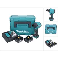 Makita Soffiatore a batteria DAS180RMJ 18V Brushless + 2 batterie da 4,0Ah + caricabatterie + valigetta Makpac