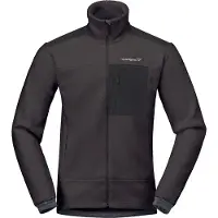 Norrøna Trollveggen Warm3 Jacket Giacca in pile Uomo (L, grigio)