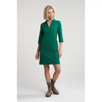 River Woods Green V-neck Dress 3/4 Sleeves Taglia: 34 | Abiti in T-Shirt Outlet | Donna | Verde