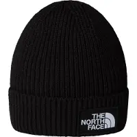 The North Face Kid's TNF Logo Box Cuffed Beanie Berretto Bambini (One Size, nero)