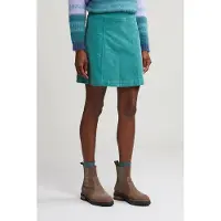 River Woods Lake Green Corduroy Short Skirt Taglia: 38 | Minigonne Outlet | Donna | Verde