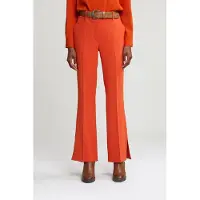 River Woods Orange Classic Pants With Side Slit Taglia: 44 | Pantaloni Outlet | Donna | Arancione