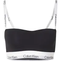 Calvin Klein Lightly Lined Bandea Black Taglia: XS | Reggiseni Outlet | Donna | Nero