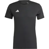 Adidas Adizero E Tee Maglia da corsa Uomo (3XL - Regular, nero)