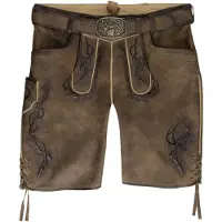 Spieth & Wensky Pantaloni per costume tradizionale 'Eldorado' marrone