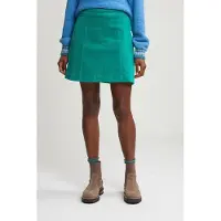 River Woods Green Corduroy Short Skirt Taglia: 34 | Minigonne Outlet | Donna | Verde