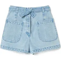 Louise Misha Shorts Virginia Light Blue Taglia: 34 | Pantaloni Outlet | Unisex | Blu
