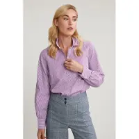 River Woods Purple/white Striped Blouse Balloon Sleeves Taglia: 34 | Magliette intime Outlet | Donna | Bianco