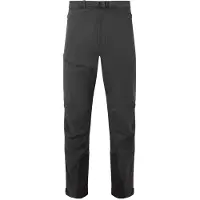 Mountain Equipment Mission Pant Pantaloni per sci alpinismo Uomo (56 - Short, nero/grigio)
