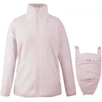 Mamalila Women's Fleece-Tragejacke Basel Giacca in pile Donna (S, fuchsia)