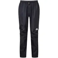 Mountain Equipment Women's Zeno Fullzip Pant Pantaloni antipioggia Donna (44/46 - Long, nero)