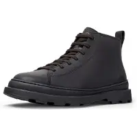 Camper per uomo. K300535-001 Stivaletti in pelle Brutus+ neri (46), Nero, Basso, Stringhe, Casual