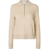Selected Pullover Donne Beige L