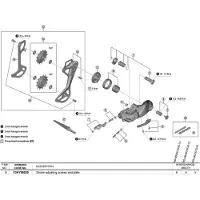 Shimano Set Di Pulegge Per Bicicletta Rd-m8250