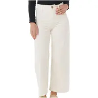 Rip Curl Women's Stevie Cord Pant Pantaloni tempo libero Donna (XL, bianco)